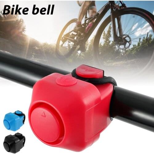 Bike Electronic Loud Horn 120 Db Warning Safety Electric Bell Electronic Loud Bike Horn Cycling Handlebar Bicycle Accessories
