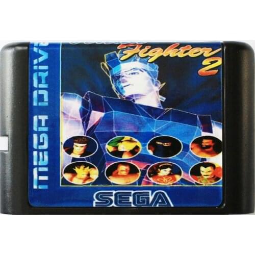 Virtua Fighter 2 16 bit MD Game Card For Sega Mega Drive For SEGA Genesis