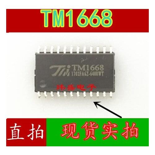 10pcs TM1668 SOP24 SM1668