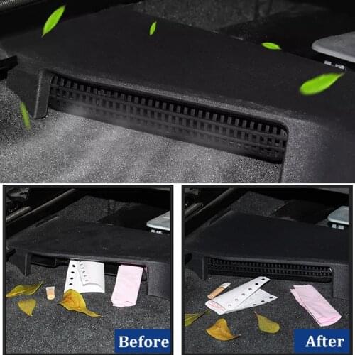 For Volvo S60 L S90 L Car Seat Under Air Conditioning Air Duct Outlet Protection Cover Anti-blocking Air Vent Cover Protector