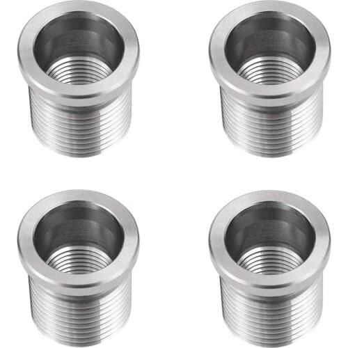 4PCS CAL389-100 14mm Spark Plug Port Insert Compatible For Ford Triton 4. 6L/ 5. 4L/ 6.8 V-10 Two Valve Engines 1996-2003