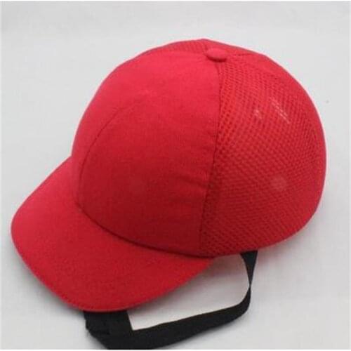 ABS Shell Bump Cap Work Safety Helmet Summer Security Anti-Impact Lightweight Helmets Fashion Casual Sunscreen Protective Hat