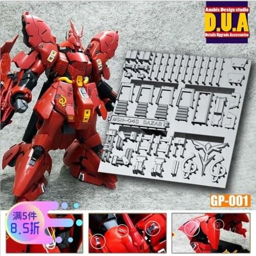 ANUBIS RG SAZABI Gundam Detail Modification Parts Set GP001 Action figure Assemble Model Toys