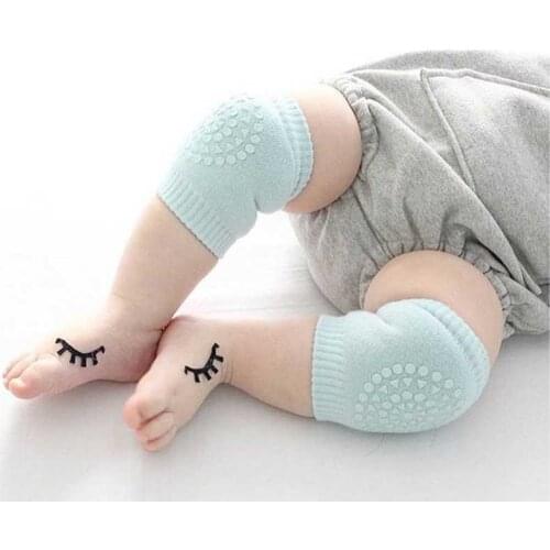 Baby Cotton Knee Pads Kids Anti Slip Crawl Necessary Knee Protector Babies Leggings Children Leg Warmers for Baby Playing Drop