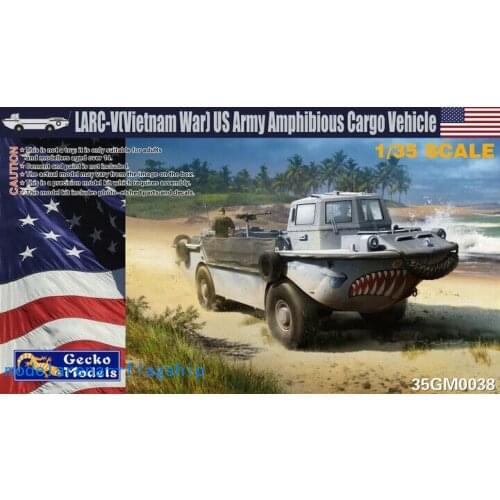 Gecko Models 35GM0038 1/35 LARC-V (Vietnam War) US Army Amphibious Cargo Vehicle