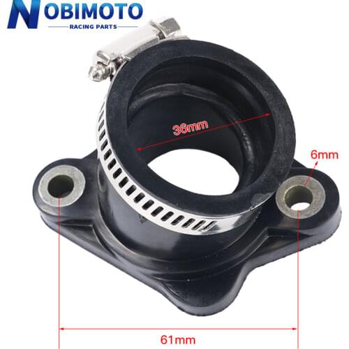 Racing Carburetor Rubber Angled Adapter Inlet Intake Pipe Motorcycle For MIKUNI VM24 OKO KOSO PE28 30 32 34mm Dirt Bike Pit Bike