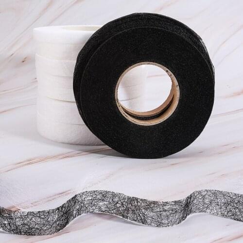 Iron On Melt Double Faced Adhesive Glue Fabric Tape Patchwork Interlinings Omentum DIY Clothing Fastener Sewing Accessories