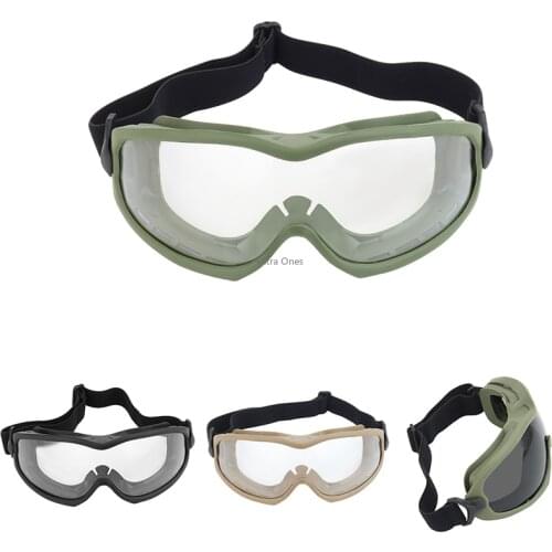 Military Tactical Goggles Windproof Eye Protection Airsoft Paintball Shooting Climbing Hiking Glasses Cs Camping Cycling Eyewear
