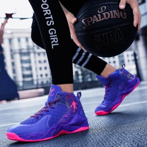 Men Basketball Shoes Sport 2020 Training Sneakers High Quality Jordan Basketball Boots Outdoor Boy Man Breathable Athletic Shoes