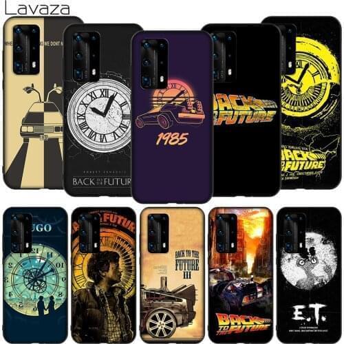 Lavaza K23 Back to the Future Time Machine Soft Case for Huawei Mate Nova 2 2i 3 3i 4E 5 5i 5T Smart 6 7 10 20 30 SE Pro Lite