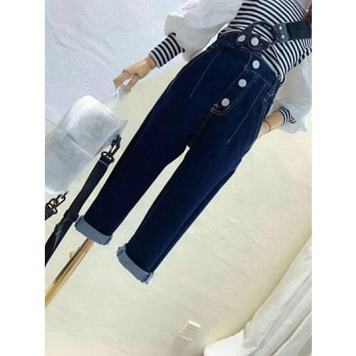 2020 new wholesale girls denim pants fashion autumn girls jean pants 3-8t F633