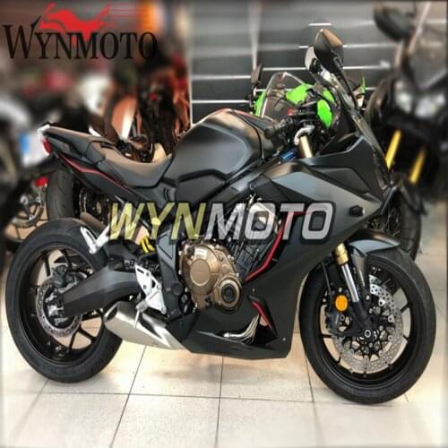 Complete ABS Plastic Injection New Motorcycle Fairing Kits For Honda CBR650R 19 20 21 2019 2020 2021 Black Bodywork
