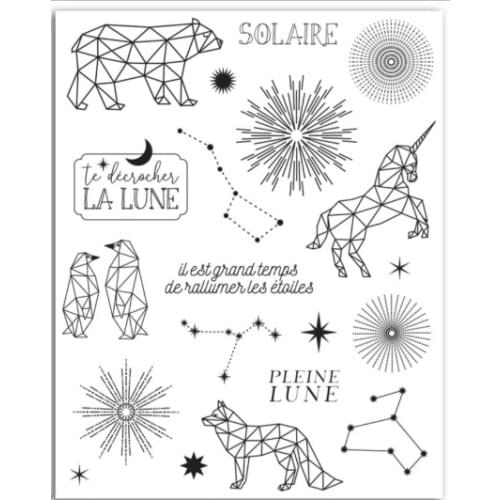 French Words Transparent Clear Silicone Stamp/Seal for DIY scrapbooking/photo album Decorative clear stamp ST0998