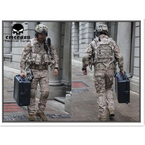 Emerson gear gen2 uniform Airsoft Military Combat Tactical BDU Suits Navy Seals AOR1 EM6914