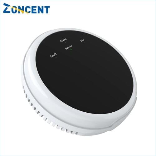 433mhz Gas Leak Detector For Home and Kitchen,Wifi Smart Home Security Natural Gas Sensor Used With Burglar 4G GSM Alarm System