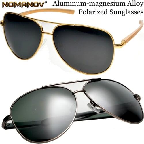 2019 Rushed Progressive Multifocal Polarized Sunglasses Al-mg Alloy Pilot Men Women Sun Glasses Custom Made Prescription Lens