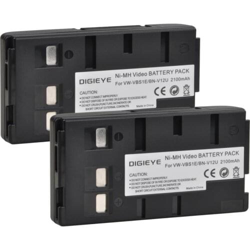 2100mah Camcorder Battery BN-V12U VW-VBS1E for JVC BN-V10U, BN-V11U,BN-V12U,BN-V14U,BN-V15,BN-V18U BN-V22U,BN-V24U,BN-V25U