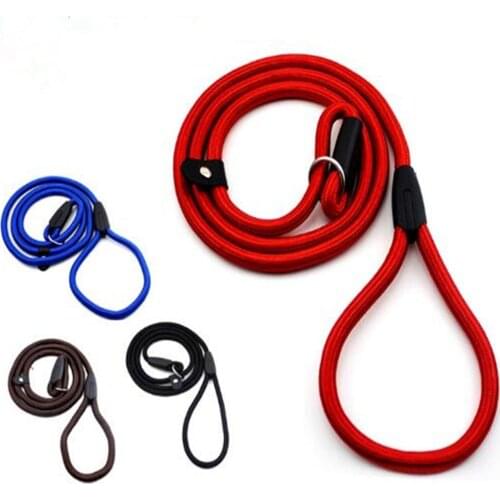 Large Dog Leashes National Color Pet Traction Rope Collar Set For Big Dogs P Chain Nylon Dog Mountain Climbing Rope Puppy