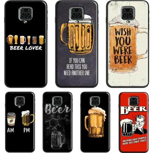Drike Beer For Xiaomi Redmi 9 9A 9C 9T K40 Funda For Redmi Note 10 Pro 8T 9S Note 9 8 7 Pro Soft Case