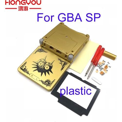 Limited Edition Full Housing Shell Case Replacement Screwdriver and lens for Nintendo Gameboy Advance GBA SP Case
