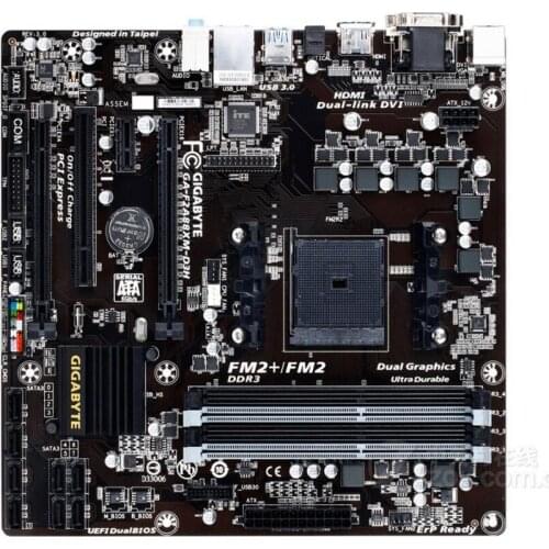 For Gigabyte GA-F2A88XM-D3H Original Used Motherboard F2A88XM-D3H for A88X Socket FM2 FM2+ DDR3 USB3.0 SATA3.0