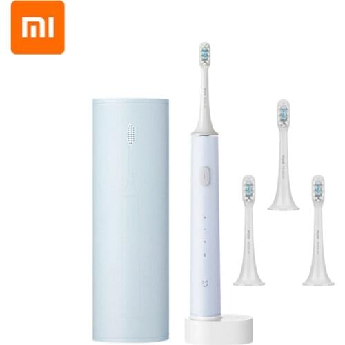 Xiaomi Mijia Sonic Electric Toothbrush T500C Wireless Rechargeable Waterproof Ultrasonic Automatic MI Tooth Brush Work Mijia APP