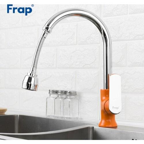 Frap Flexible Kitchen Tap Aerator Universal 360 degree Rotary Water Nozzle Saving Spray Head Kitchen Faucet Accessories F7311