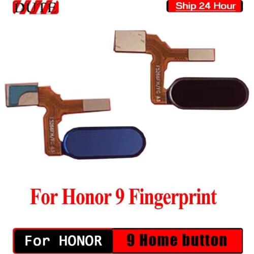 For Huawei Honor 9 Home Button 9 Fingerprint Touch ID Sensor Flex Cable Ribbon Replacement Honor 9 STF-L09 STF-AL00