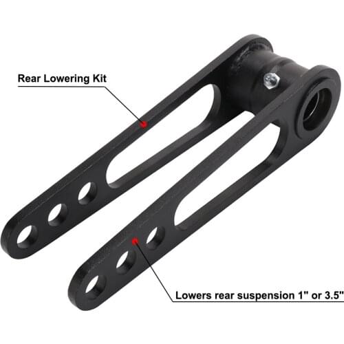 Motorcycle 1" or 3.5" Rear Lowering Kit Lower Link Adjustable ATV For SUZUKI LTR450 LTR 450