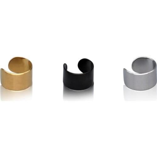 Korean Steel Buckle Buckle Ear Ear Type Earrings Type U False False Ear Auricle Clip Earrings Without Piercing Women Girl