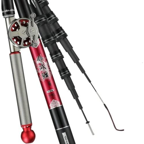 Multi-purpose Hollow Fishing Rod Ultra-light Super-hard Hand Pole Position Wedkarstwo Olta Short Sections Spinning Canne a Peche