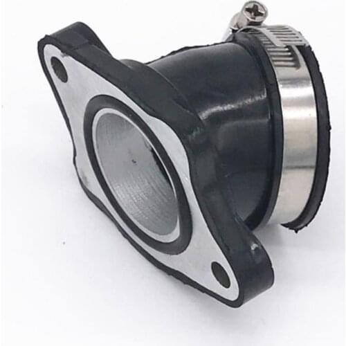 Carburetor Intake Mainfold Adapter Boot Rubber Flange For CG 200-250cc ATV