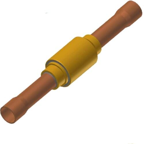 3/8" check valve with solder connection for bus air conditioner and refrigeration truck replace Sporlan check Valve