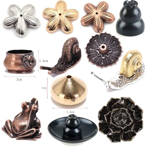 Lotus Flower Snail Frog Elephant Waterdrop Tortoise Lion Ants Shape Incense Incense Burner Stick Holder Incense Base Plug