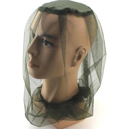 Anti-mosquito Fishing Cap Camping Hats Mosquito Net Hood Veil Hat Nylon Mesh Unisex Collapsible Travel Protection Outdoor