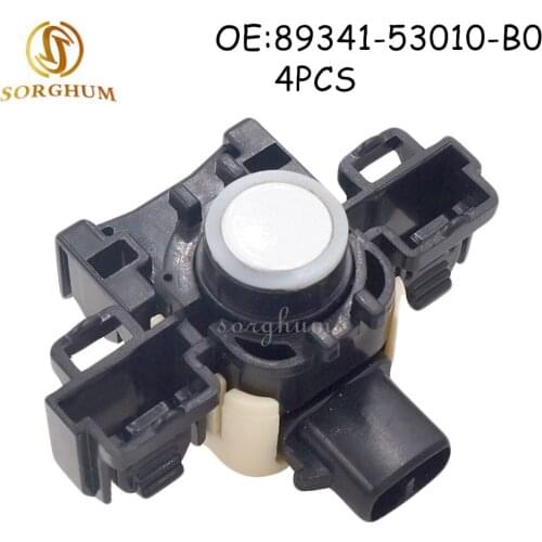 4PCS For 2013-2015 Lexus IS350 IS250 GS350 PDC Backup Parking Aid Sensor 89341-53010 89341-53010-B0