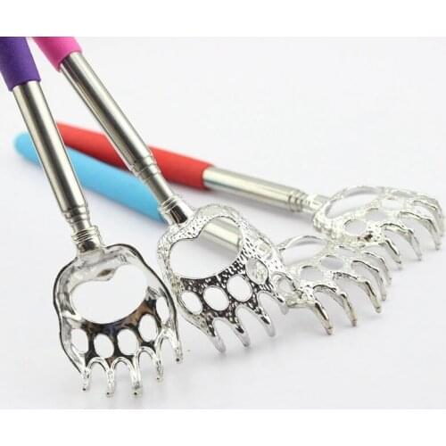 Back Scratcher Telescopic Scratching Backscratcher Massager Kit Back Scraper Extendable Telescoping Itch Health Products Hackle
