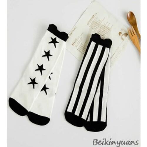 Unisex, Lovely Cartoon Fox Kids baby Socks Knee Girl Boy baby Toddler Socks animal infant Soft Cotton Socks