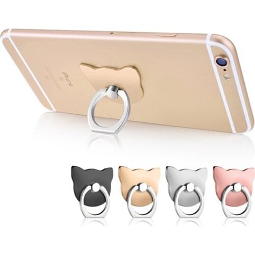 Universal Finger Ring Mobile Phone Smart Stand Holder Mount Support for IPhone IPad Xiaomi Huawei Samsung All Smart Phone