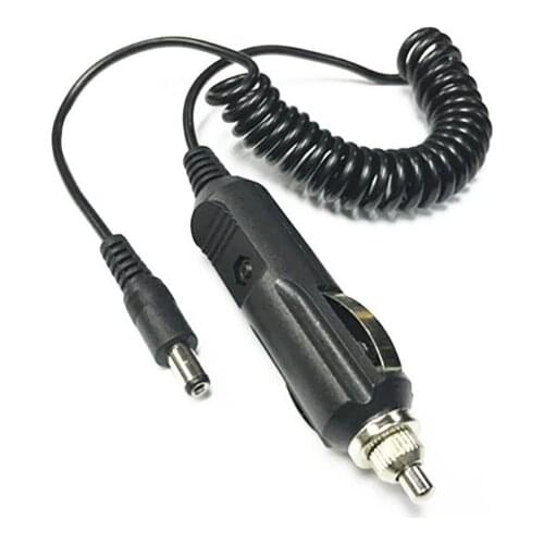 Universal 12V Car Auto Male Cigarette Lighter Socket Connector Power Charger Adapter Car power cord DC 5.5x2.1mm 1.5m