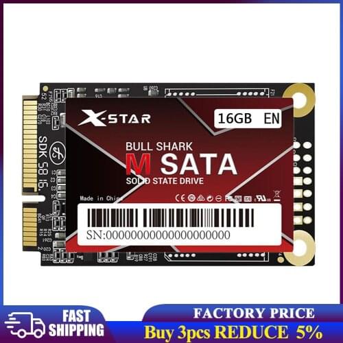 MSATA SSD HDD Internal Solid State Hard Drive for Laptop Notebook Server 16GB 32GB 64GB 128GB 256GB