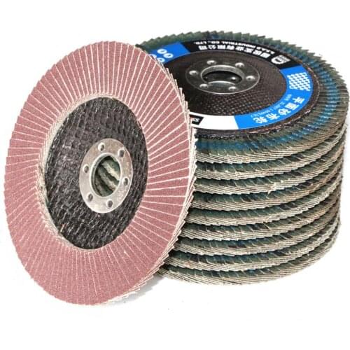 10PCS Professional Flap Discs 100mm 4 Inch Sanding Discs 60/80/120/240/320 Grit Grinding Wheels Blades For Angle Grinder