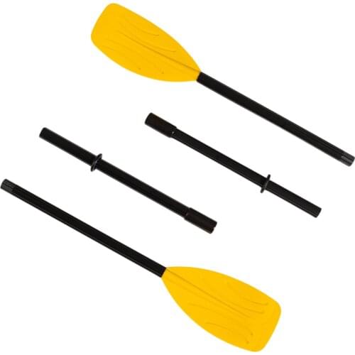 2PCS Boat Oars Detachable Assemble Strengthened Kayak Paddles Inflatable Boats Oars For Rowing Boats Raft Canoeing