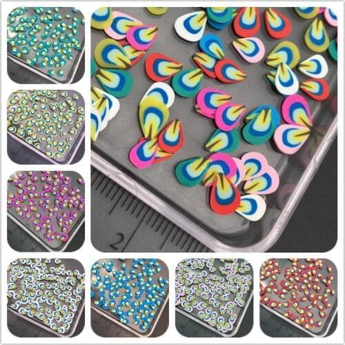 60g Feather Polymerclay,Soft Clay Sprinkle For Kid Diy/Craft Diy Making/Nail Art/Scrapbook Decoration/Craft Filler