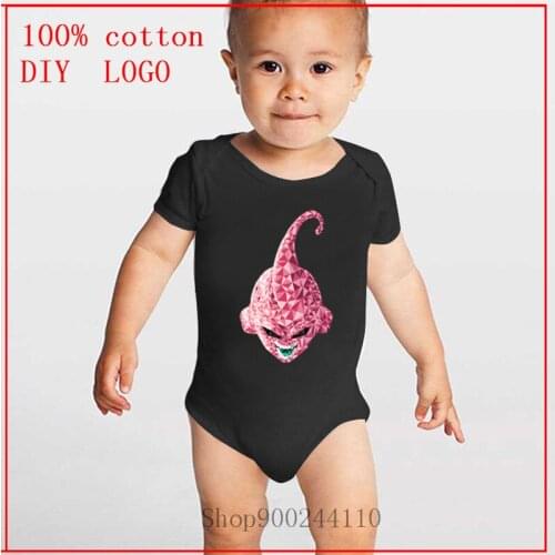 Buu the Kid Majin Buu 3D T-shirt Bodysuit Baby baby Costumes Pajamas One-Pieces boy and girl Suit Baby Jumpsuit Short Sleeve