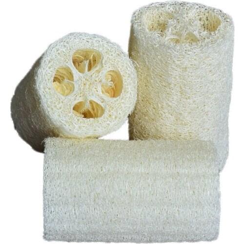 Household items natural loofah bath sponge wash mat dishwashing kitchen cleaning supplies