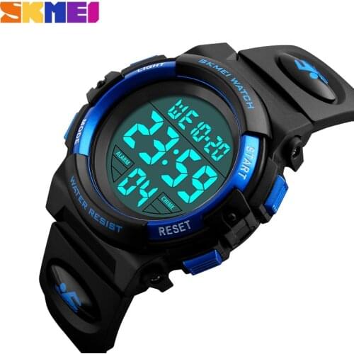 New SKMEI Popular Brand Children Watch Sport Kids Watches LED Digital Watch For Kid Children Student Waterproof Wristwatch Clock