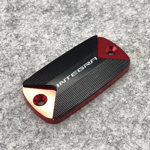 CNC Front Brake Fluid Reservoir Cover cap for Honda INTEGRA 700 750 Logo(INTEGRA)