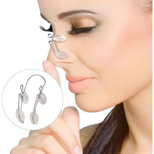 Nose Shapers Silicone Clamp Clip Reshape Nose Up Lifting Straightening Nose Up Beauty Tool