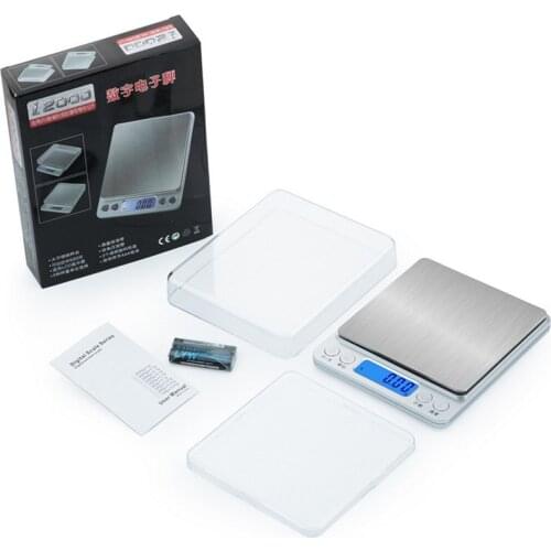 NEW 500/0.01g 3000g/0.1g LCD Portable Mini Electronic Digital Scales Pocket Case Postal Kitchen Jewelry Weight Balance Scale
